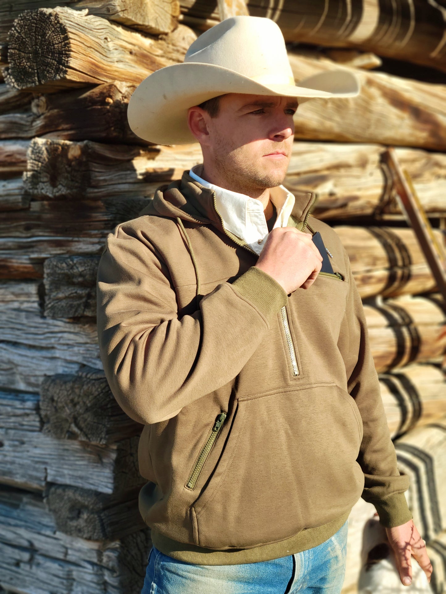 High Country 1/2 Zip Hoodie