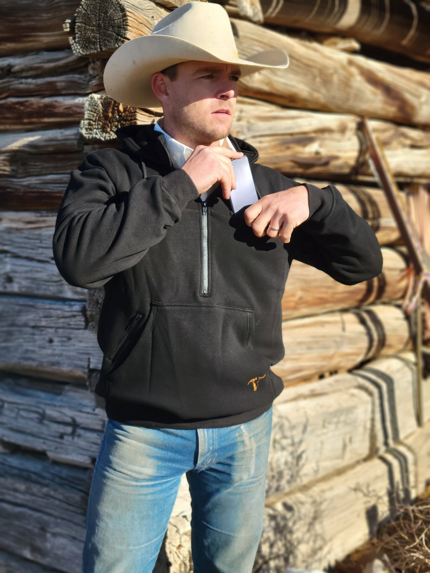 High Country 1/2 Zip Hoodie