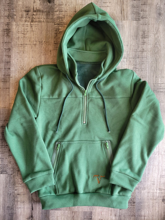(Coming Soon) CowKids High Country Hoodie - Emerald Green