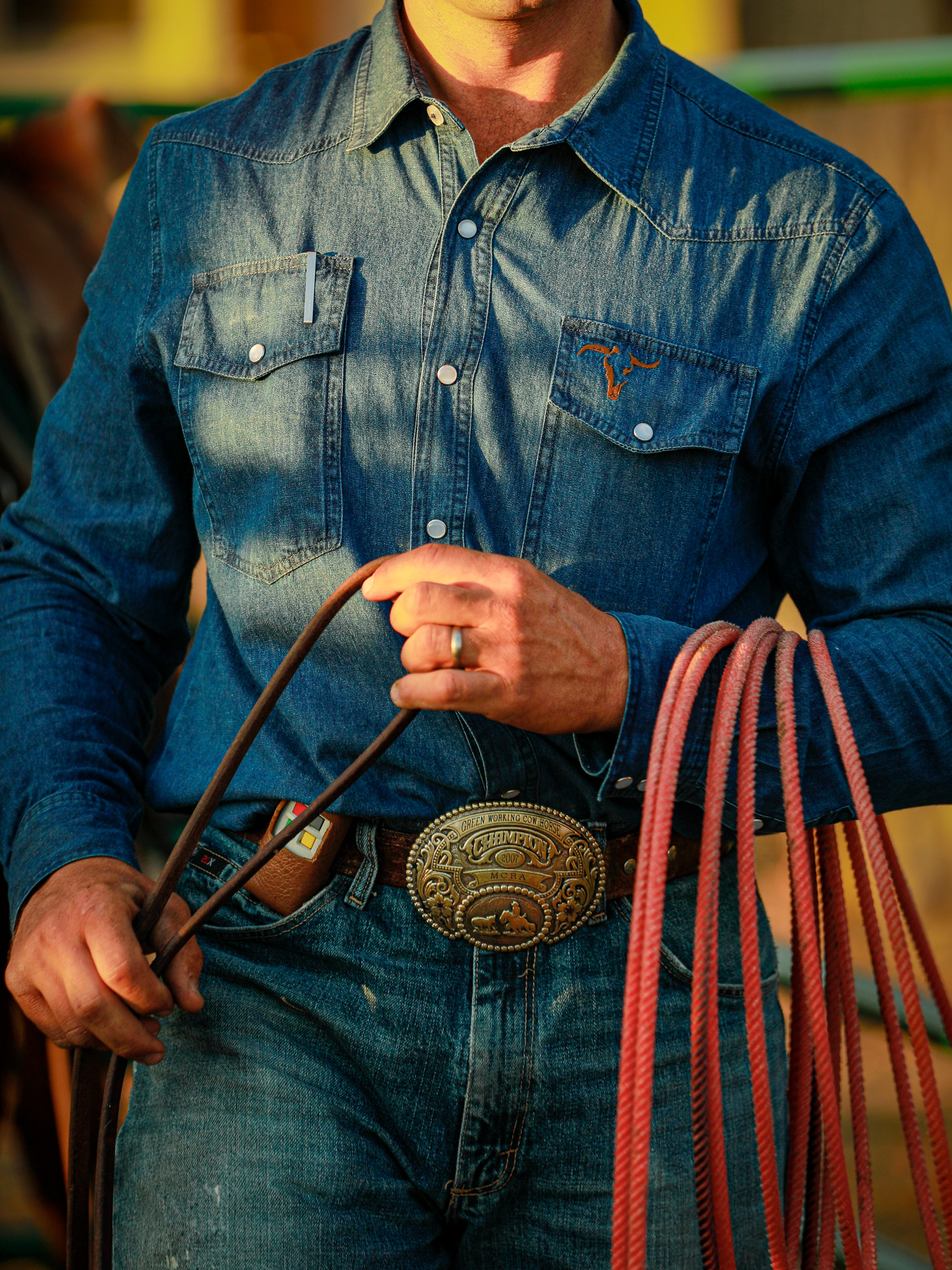 Rough Stock By Panhandle Men's Indigo Southwestern Stripe Short Sleeve Snap  Western Shirt | Boot Barn